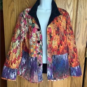 100% cotton reversible Jacket.  M